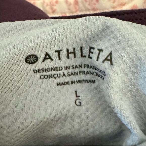 Athleta | Cinch Longline Bra A-C, Light Blue Color, Size L - NWT - Picture 4 of 10